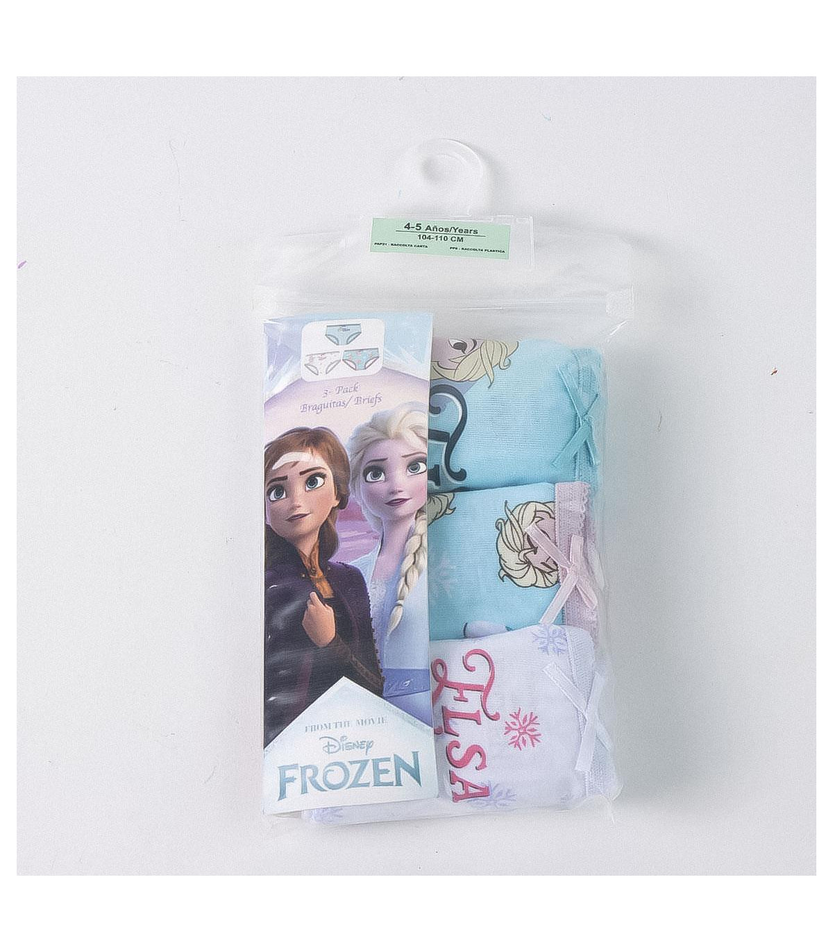 Pijamale dintr-o singură piesă, 3 bucăți în pachet, Frozen, pentru copii de 2–8 ani