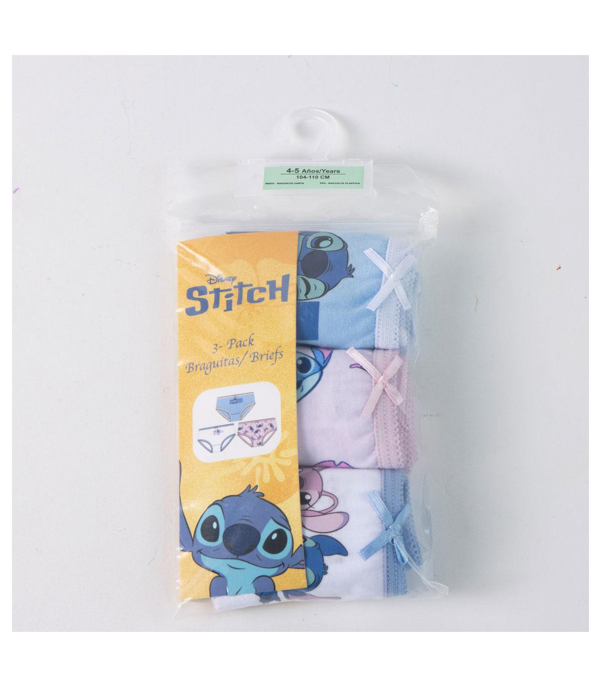 Papuci de casă, 3 buc./pachet, Stitch, 2-8 ani