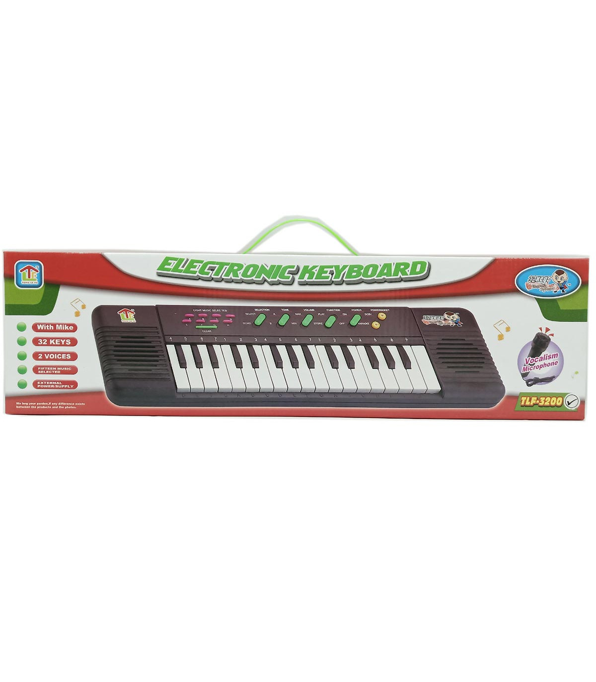 PIANO WITH MICROPHONE, 32 KEYS