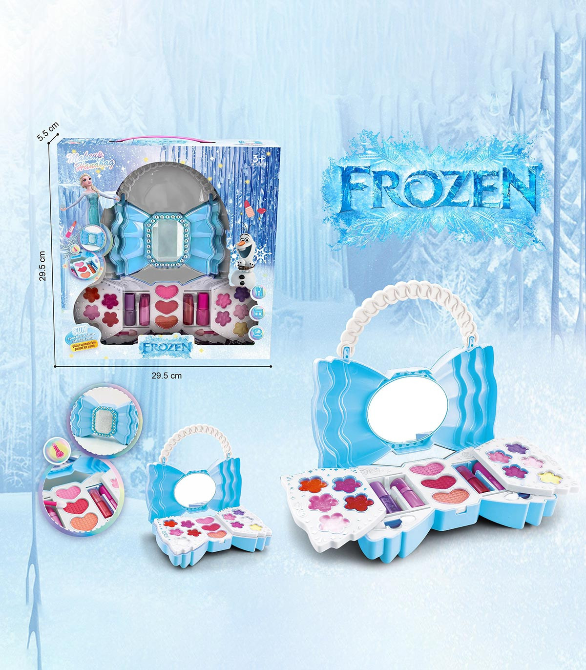MAKEUP IN A BAG BUTTERFLY FROZEN KINGDOM