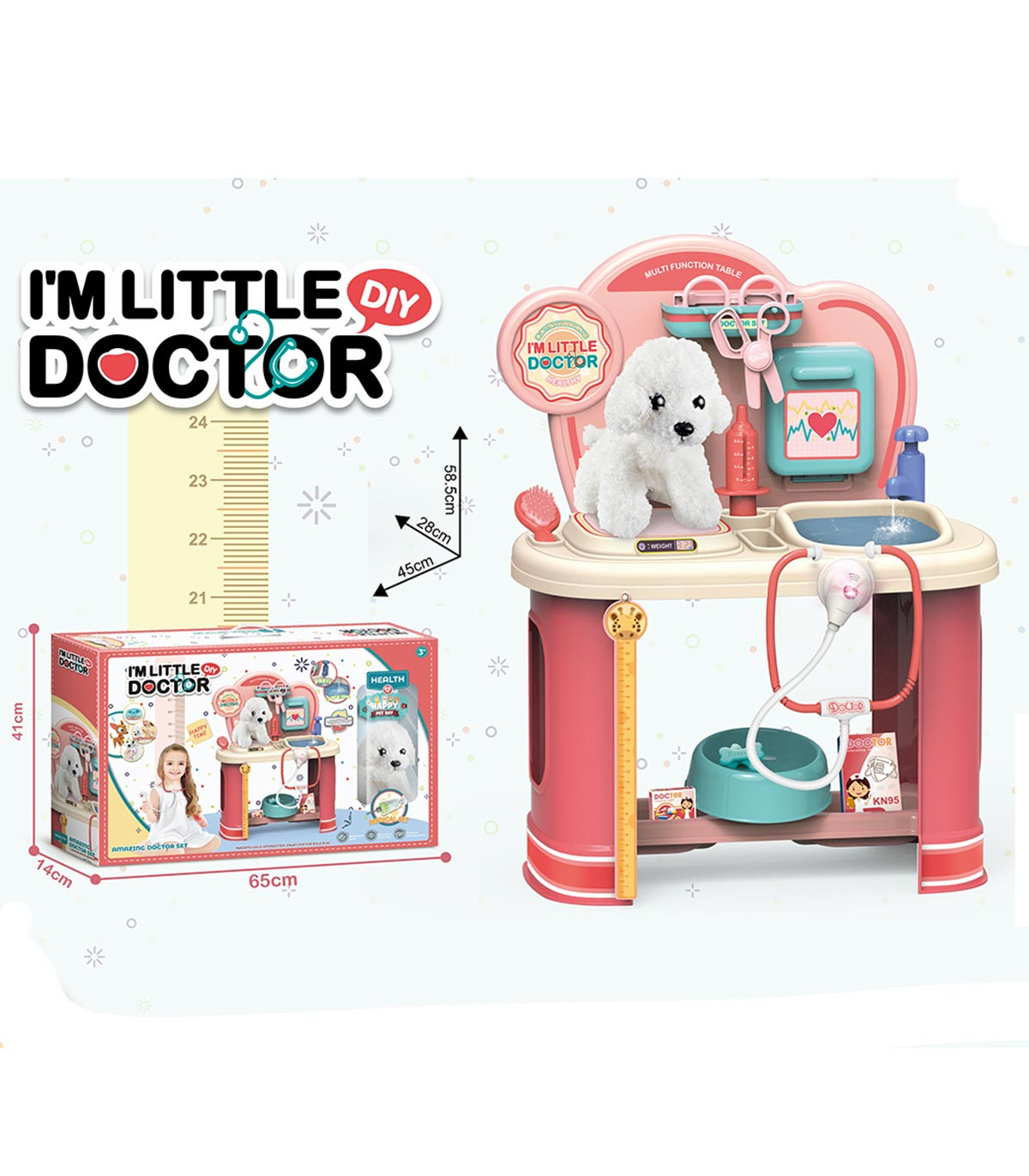STAȚIE VETERINARĂ MARE CU CÂINE