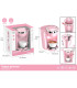 PINK COFFEE MACHINE HAPPY GOURMET