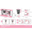 BLENDER ROZ ȘI STORCĂTOR DE FRUCTE HAPPY GOURMET