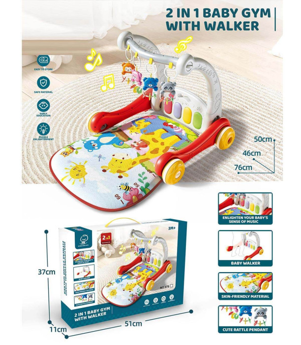 BABY GYM 2-IN-1