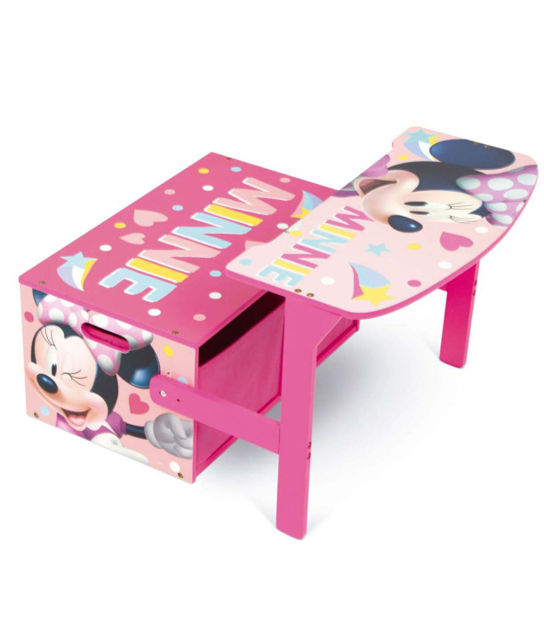 MASĂ DIN LEMN CU BANCĂ MINNIE
