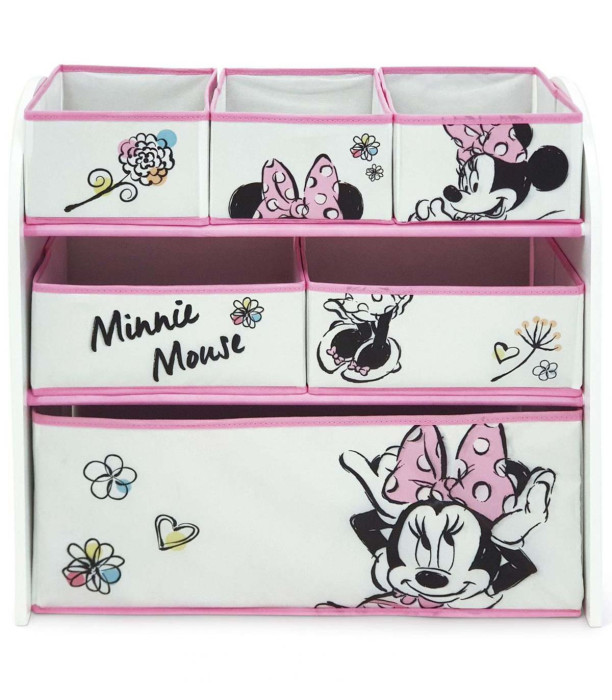 ORGANIZATOR PENTRU JUCĂRII CU RAMĂ DIN LEMN MINNIE