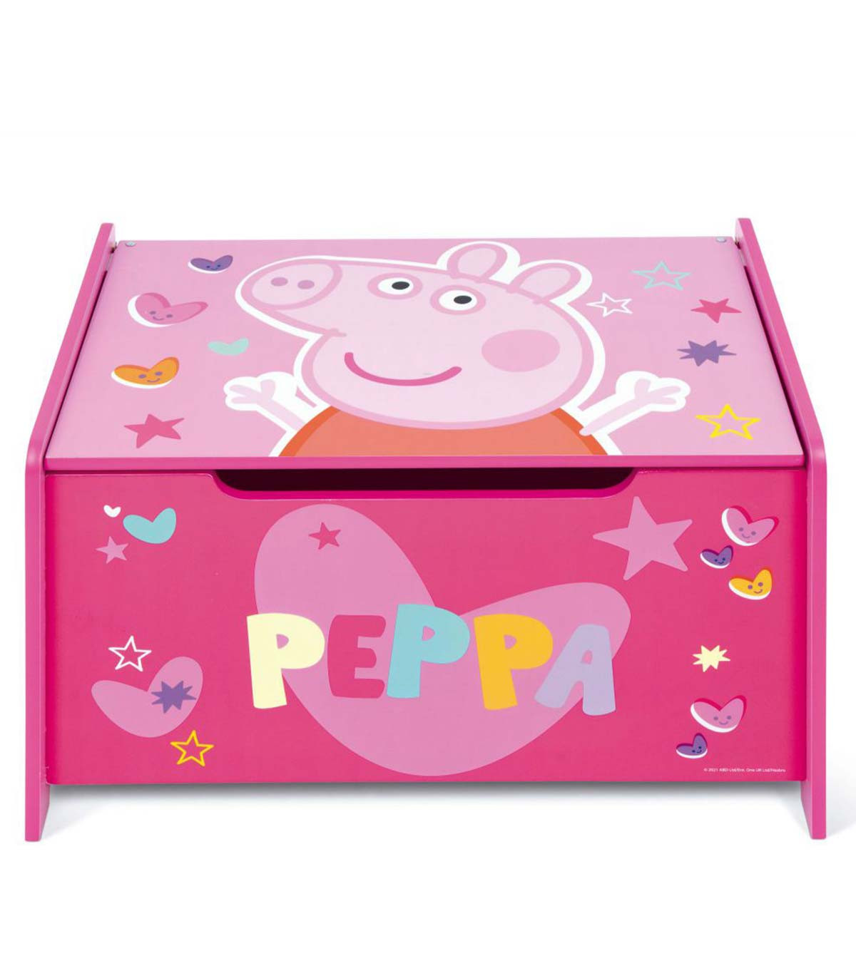 CUTIE DIN LEMN PENTRU JUCĂRII PEPPA PIG
