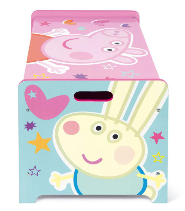 CUTIE DIN LEMN PENTRU JUCĂRII PEPPA PIG