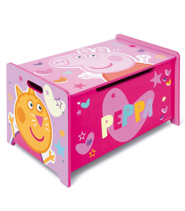 PEPPA PIG WOODEN TOY BOX