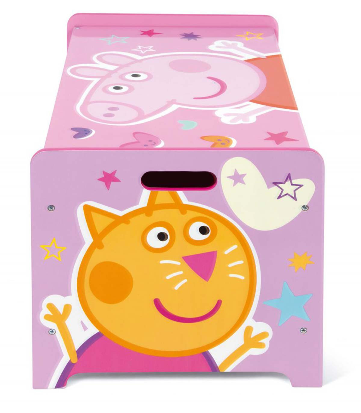CUTIE DIN LEMN PENTRU JUCĂRII PEPPA PIG