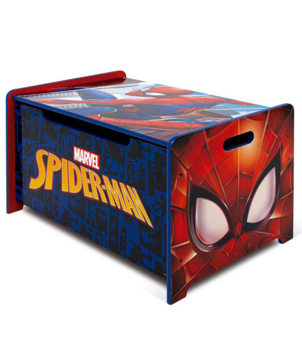 CUTIE DIN LEMN PENTRU JUCĂRII SPIDERMAN