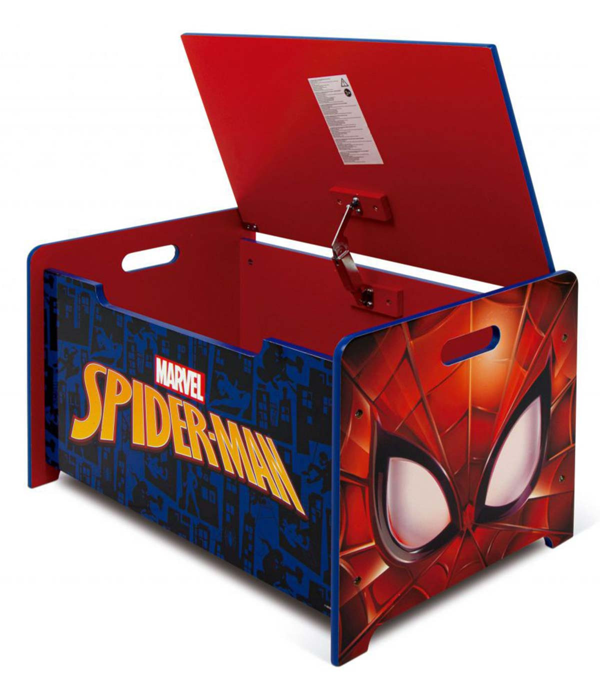 SPIDERMAN WOODEN TOY BOX