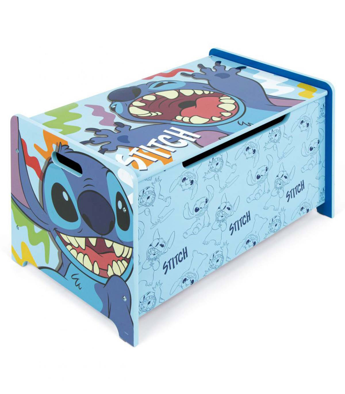 CUTIE DIN LEMN PENTRU JUCĂRII STITCH