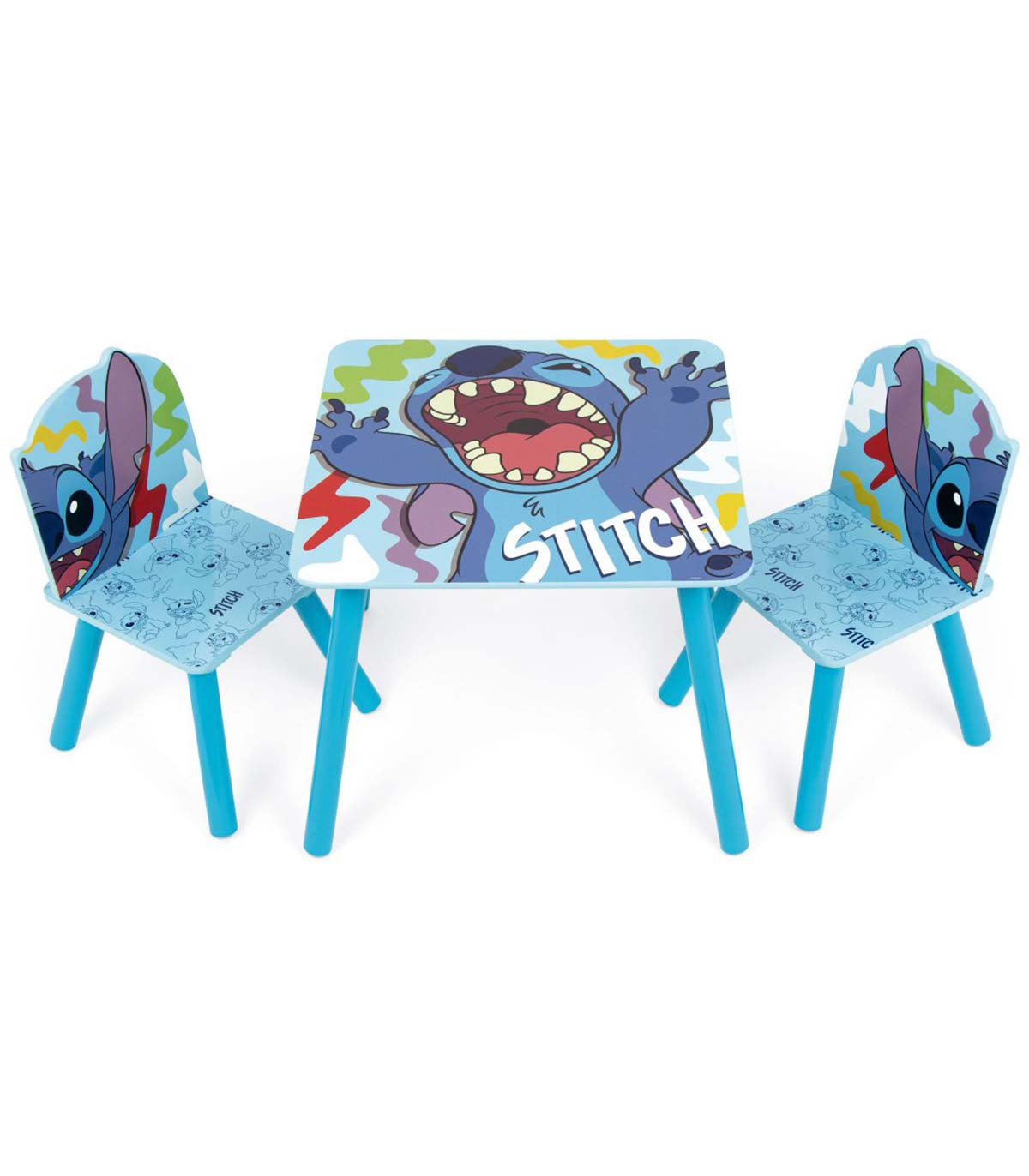 MASĂ DIN LEMN CU 2 SCAUNE STITCH