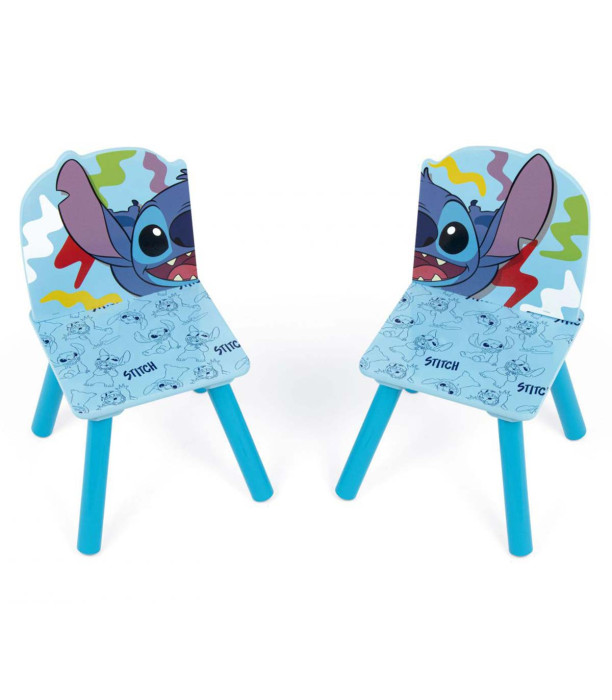 MASĂ DIN LEMN CU 2 SCAUNE STITCH