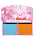 3-in-1 WOODEN BENCH/DESK/ORGANIZER PEPPA