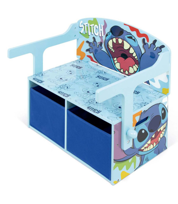 3-in-1 WOODEN BENCH/DESK/ORGANIZER STITCH