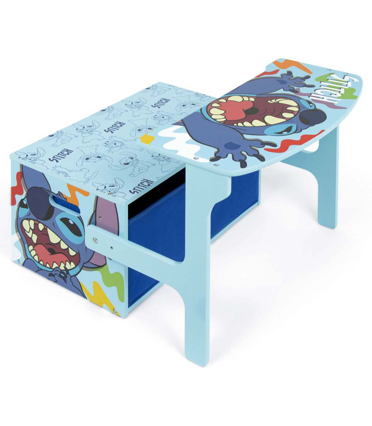 3-in-1 WOODEN BENCH/DESK/ORGANIZER STITCH