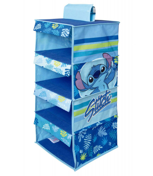 ORGANIZATOR CU 4 ETAJE STITCH BĂIAT