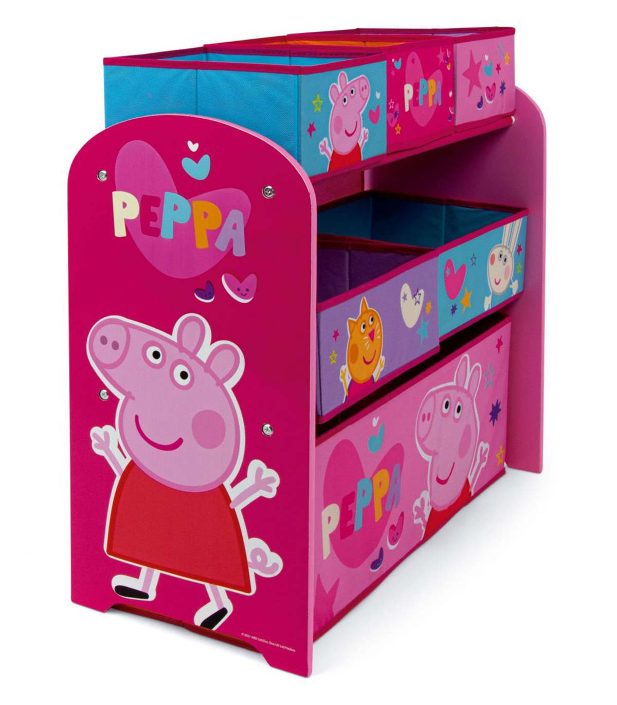 ORGANIZATOR CU 6 COMPARTIMENTE PEPPA PIG