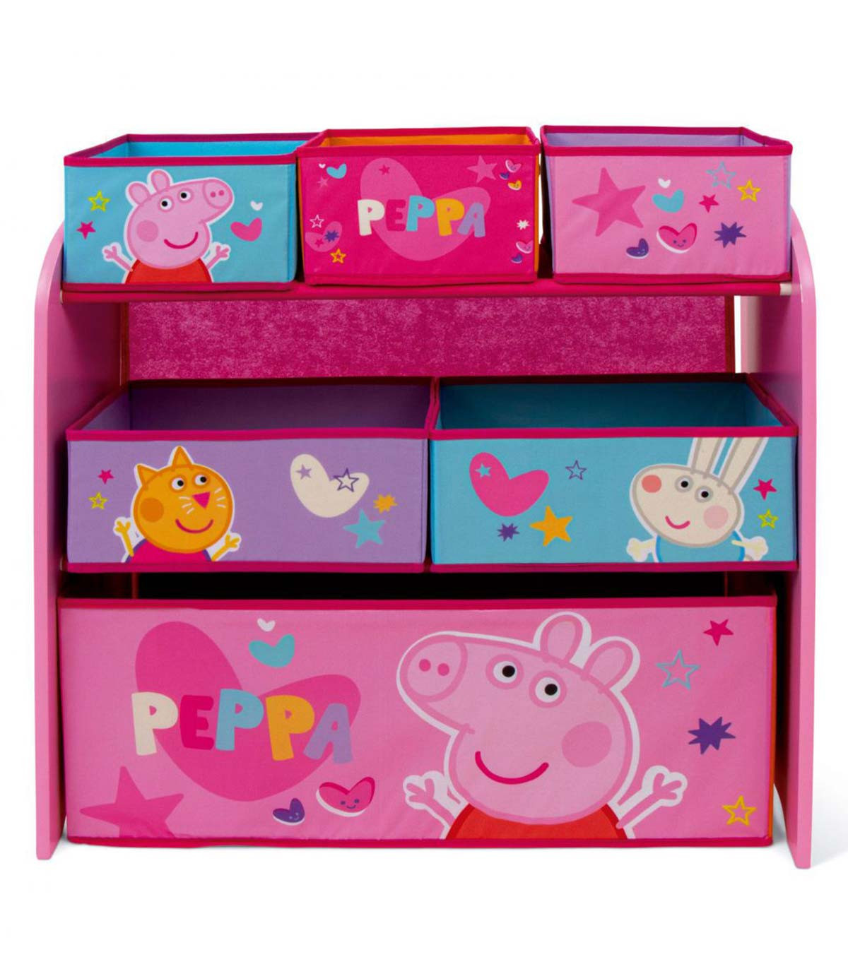ORGANIZATOR CU 6 COMPARTIMENTE PEPPA PIG