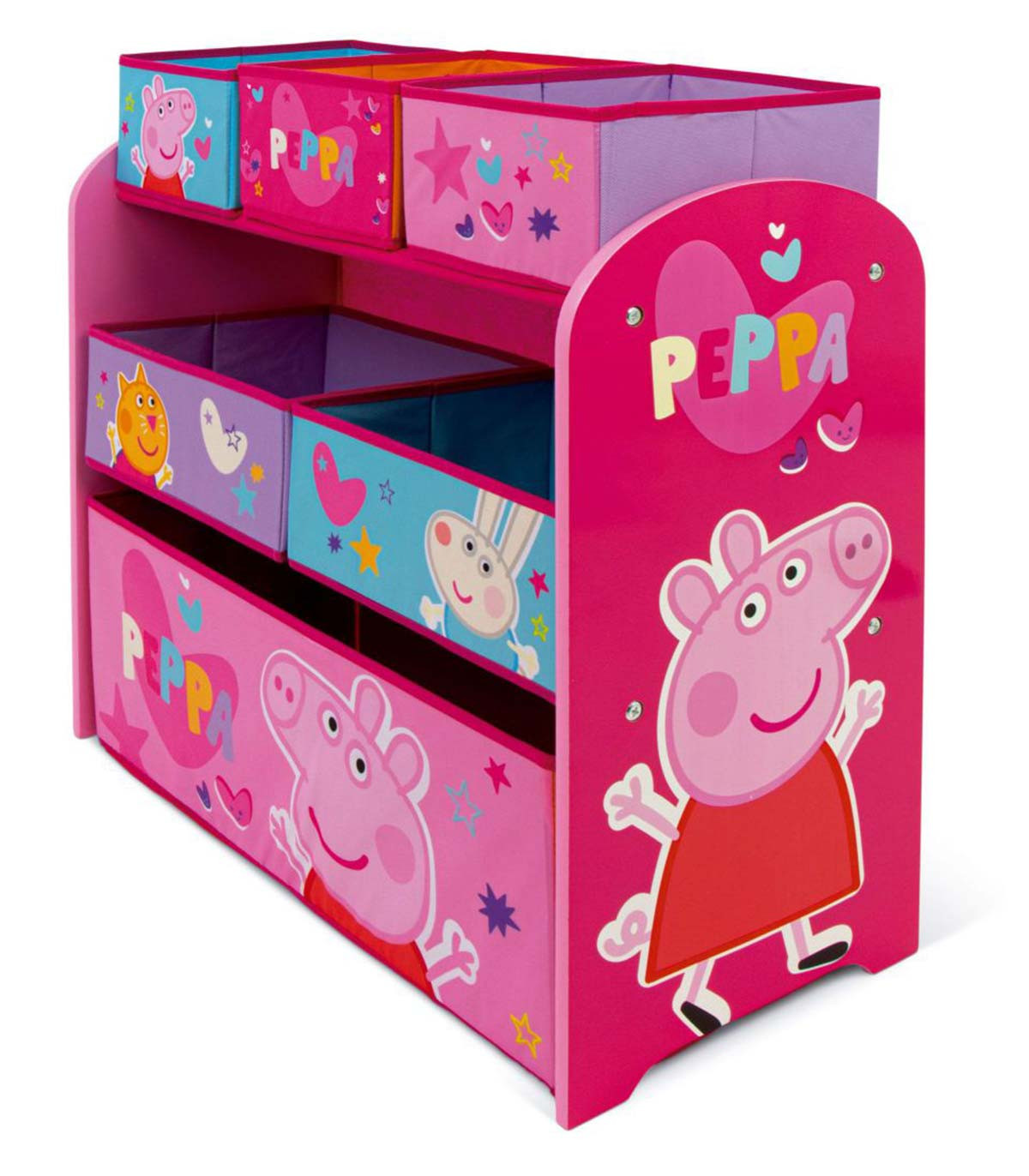 ORGANIZATOR CU 6 COMPARTIMENTE PEPPA PIG