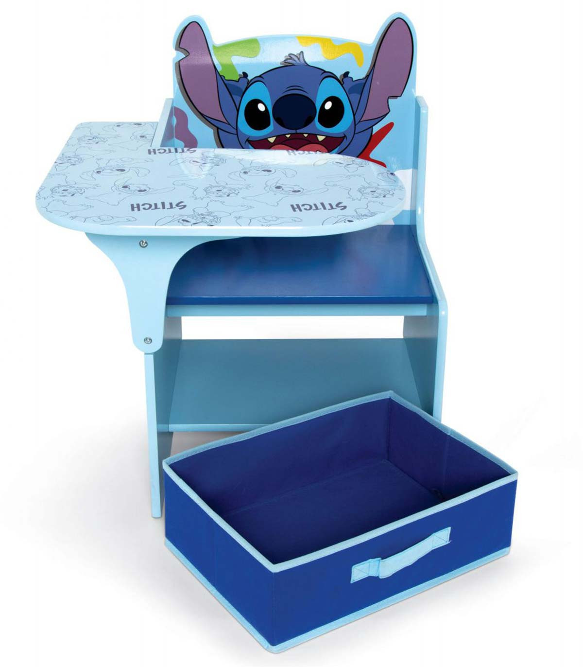 BIROU DIN LEMN CU SCAUN ȘI SERTAR STITCH