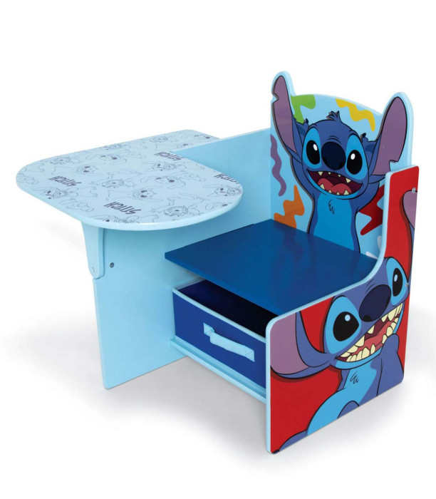 BIROU DIN LEMN CU SCAUN ȘI SERTAR STITCH