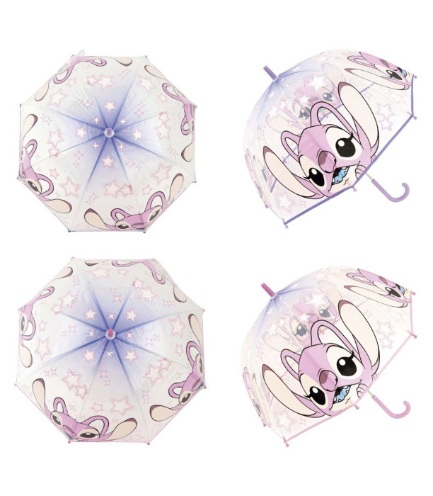 CHILDREN'S BELL UMBRELLA, MECHANICAL, STITCH GIRL