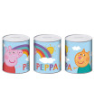 PUȘCULIȚĂ METALICĂ 10x10x12 CM PEPPA PIG