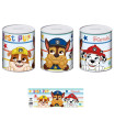 PUȘCULIȚĂ METALICĂ 10x10x12 CM PAW PATROL