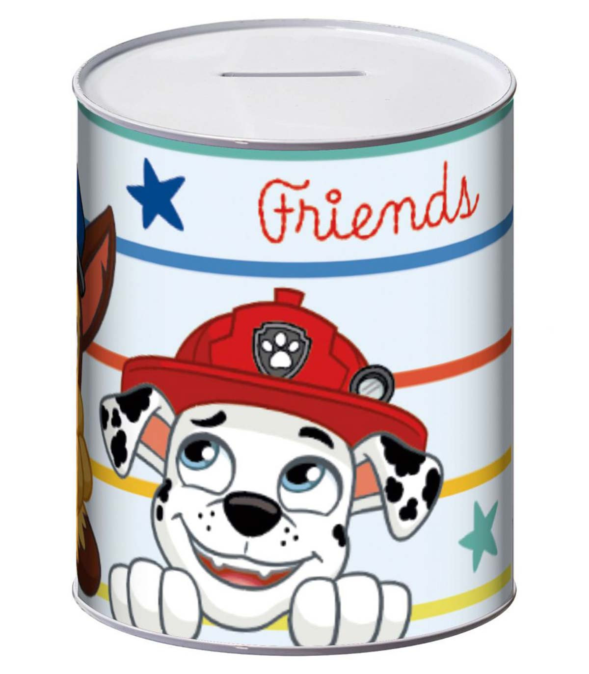 PUȘCULIȚĂ METALICĂ 10x10x12 CM PAW PATROL