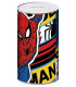 PUȘCULIȚĂ METALICĂ 10x10x17,5 CM SPIDERMAN