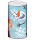 METAL PIGGY BANK 10x10x17.5 CM FROZEN