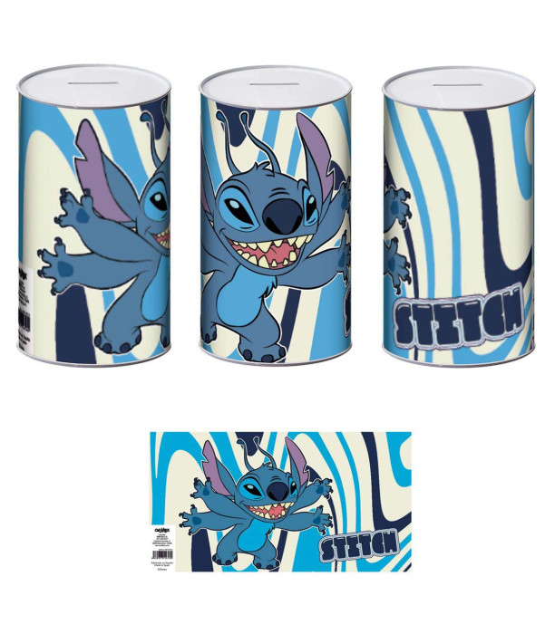 PUȘCULIȚĂ METALICĂ 10x10x17,5 CM STITCH