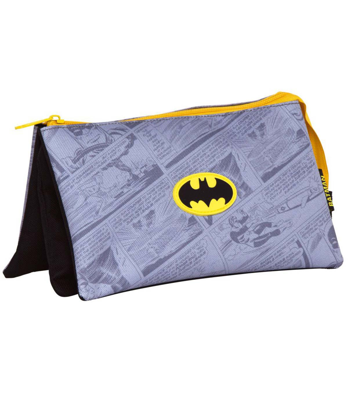 PENCIL CASE WITH 2 COMPARTMENTS 21x11x3.5 CM BATMAN