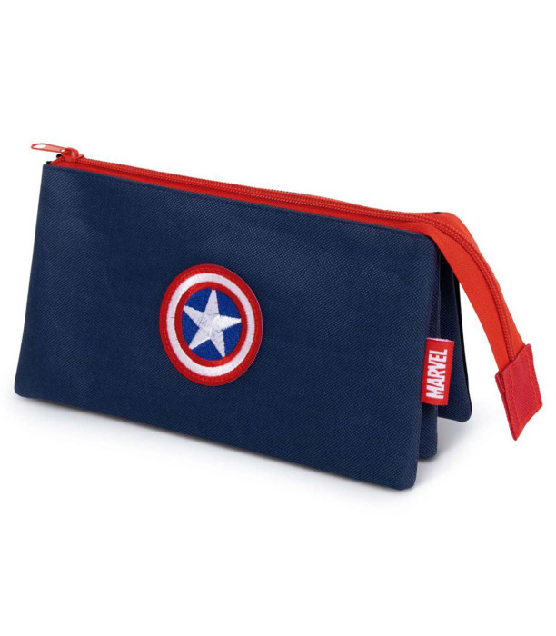 PORTOFEL CU 2 COMPARTIMENTE 21x11x4 CM CAPTAIN AMERICA