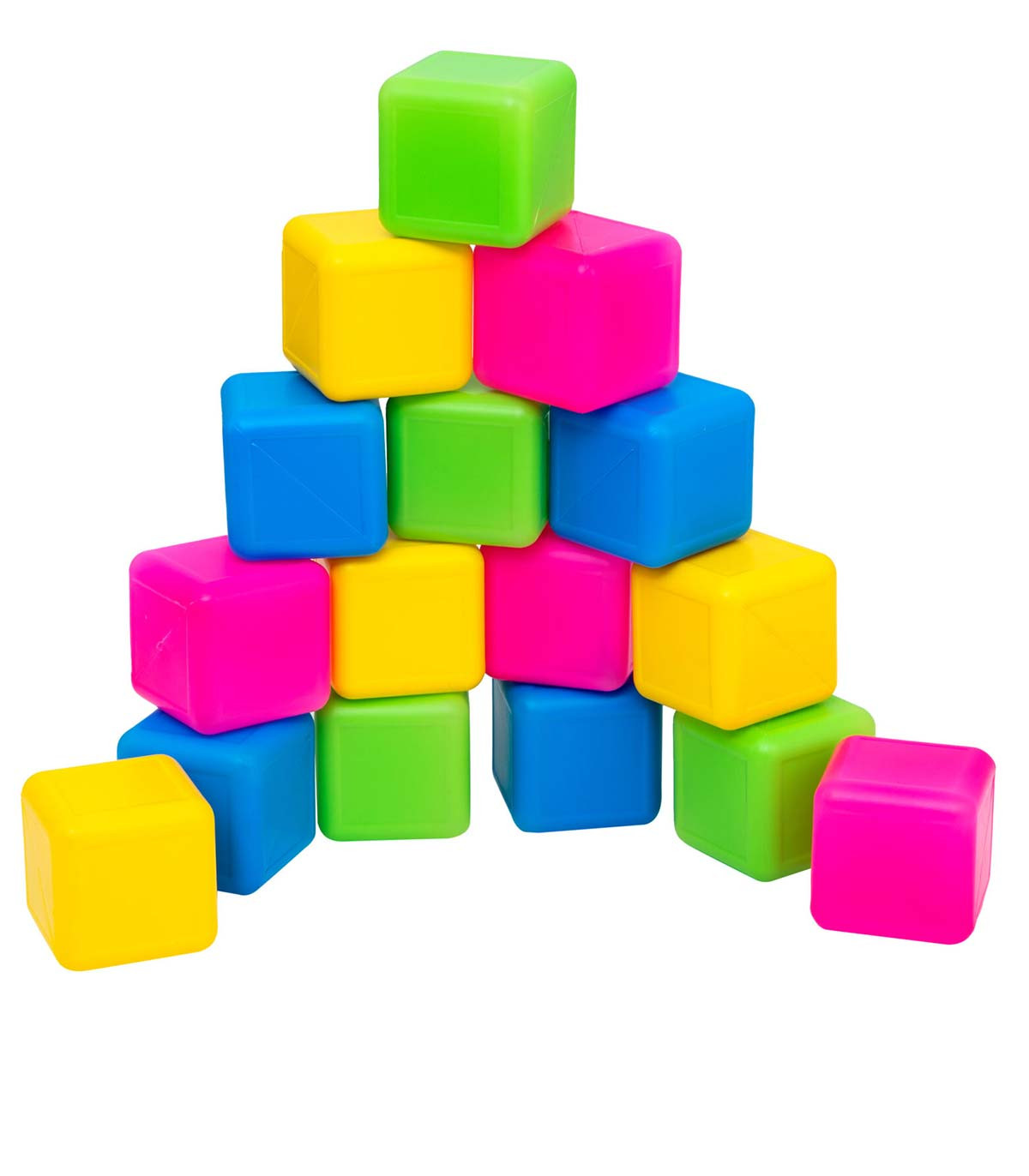 PLASTIC BLOCKS 16 PCS CITI