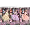 DOLL WITH CROWN AND TULLE DRESS