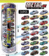 36 METAL CARS IN A TUBE