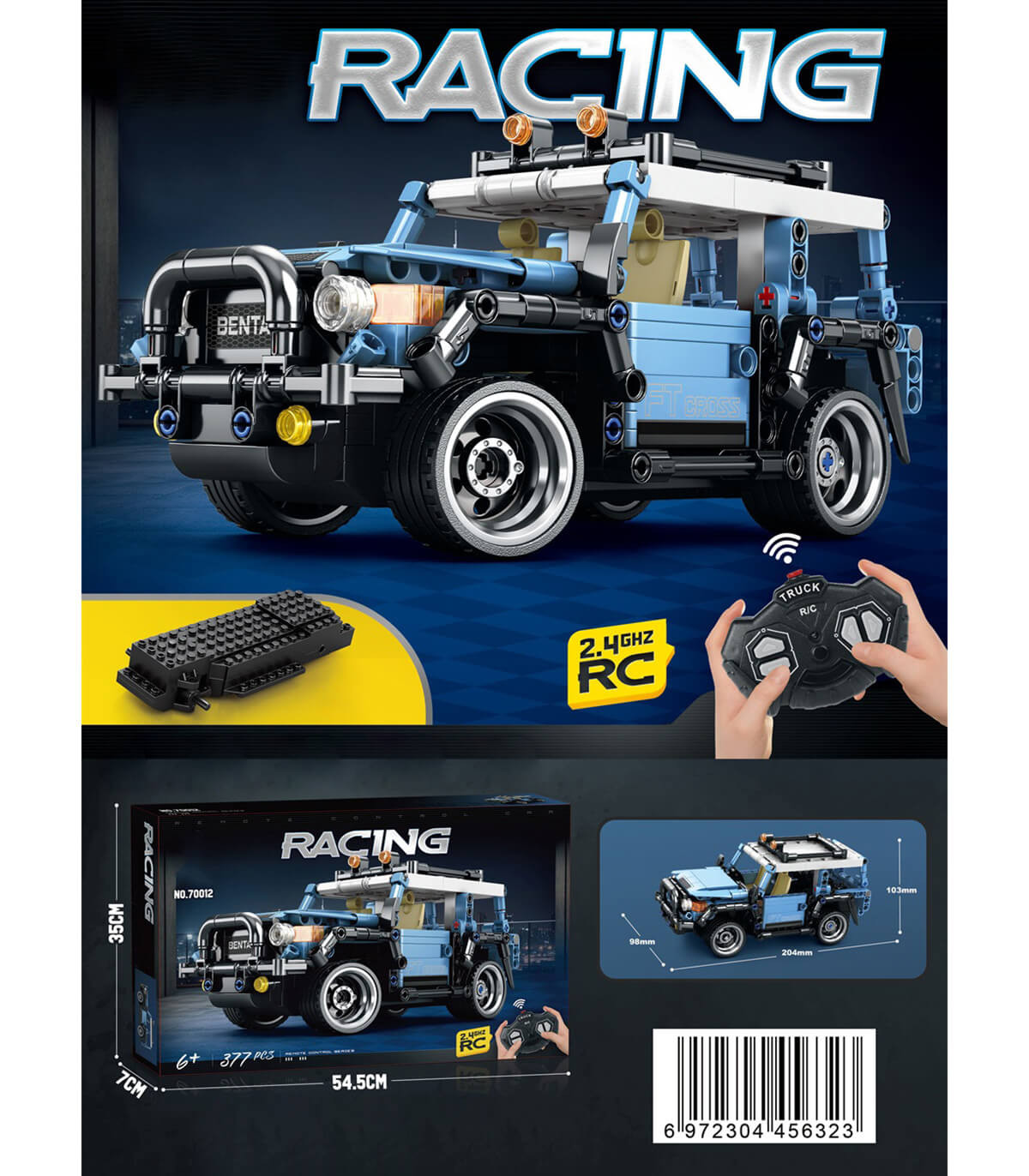 JEEP R/C 377 PARTS CONSTRUCTOR