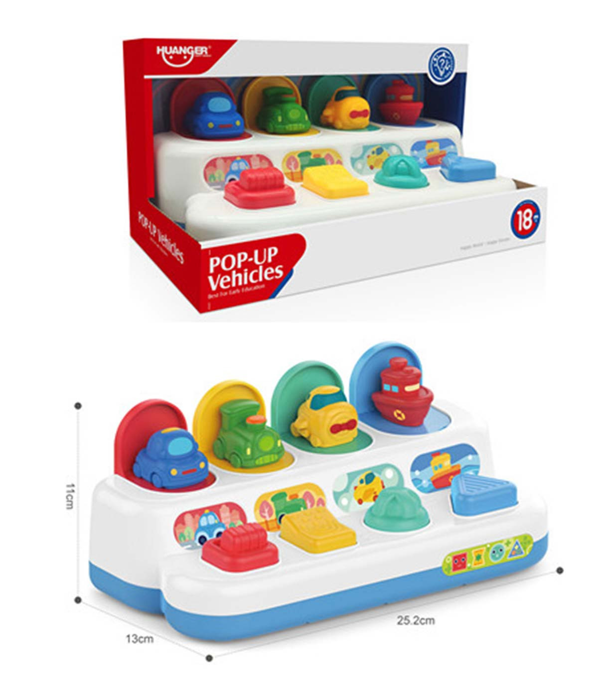 BABY TOY WITH POP-UP CARS