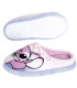 SLIPPERS WITH STITCH GIRL BORDER, SIZES 28-33