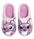 SLIPPERS WITH STITCH GIRL BORDER, SIZES 28-33