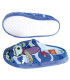 HOUSE SLIPPERS WITH STITCH BOY BORDER, SIZES 28/33