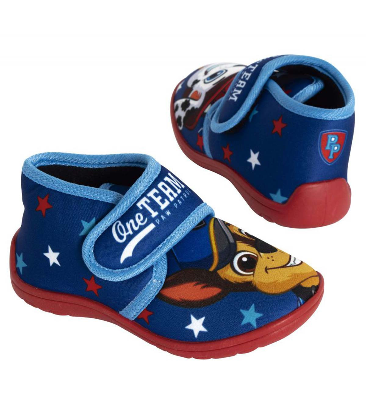 CLOSED-TOE PAW BOY SLIPPERS 22/27