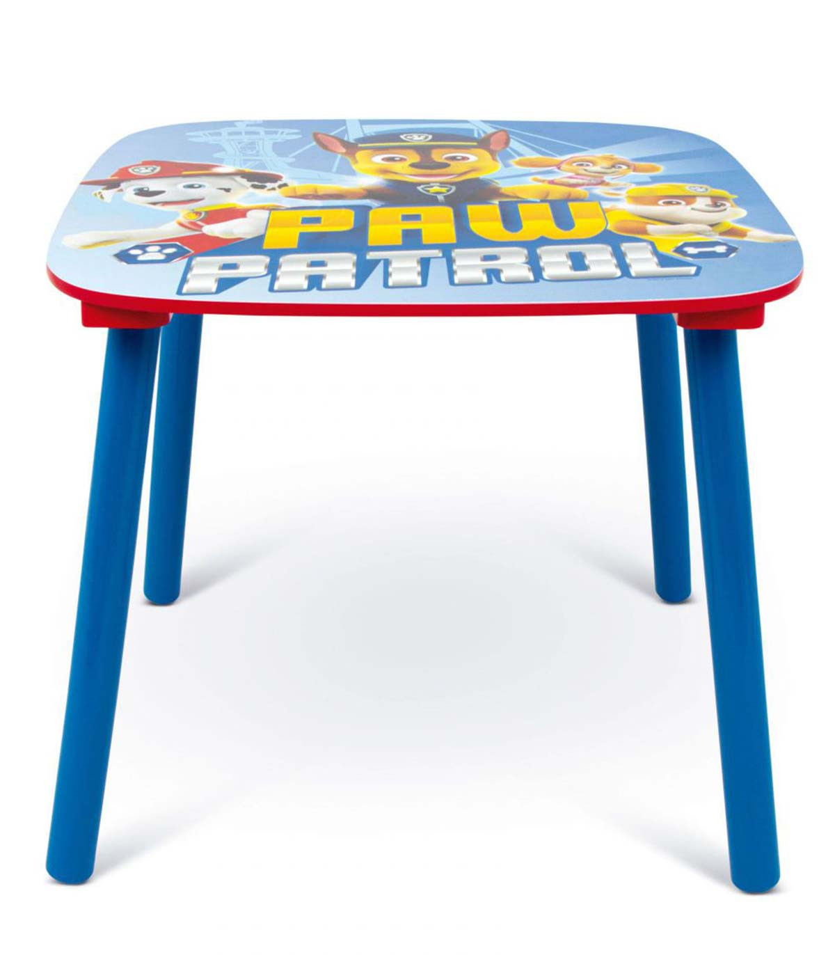 MASĂ DIN LEMN CU 2 SCAUNE PAW PATROL