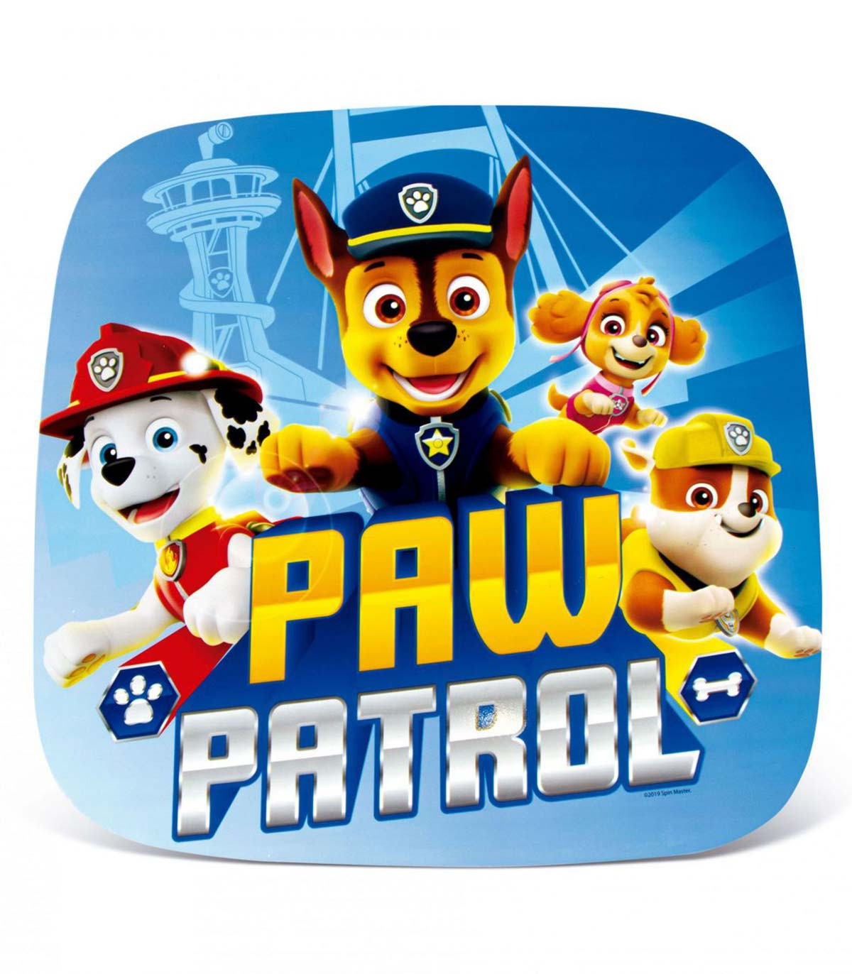 MASĂ DIN LEMN CU 2 SCAUNE PAW PATROL