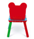 WOODEN TABLE WITH 2 MICKEY CHAIRS