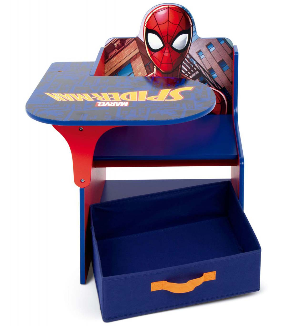 BIROU DIN LEMN CU SCAUN ȘI SERTAR SPIDERMAN